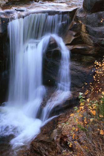 Blurred Screw Auger Falls