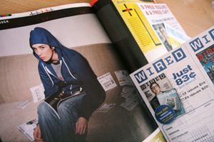 Wired’s fun with subscription cards